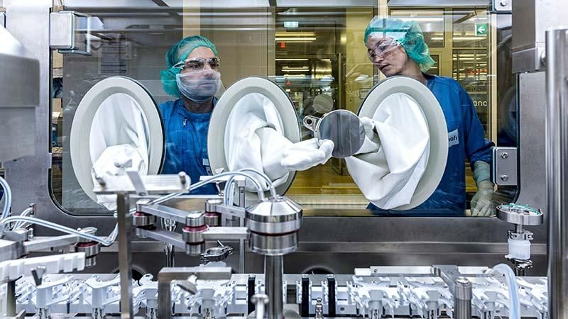 Sterilfertigung/aspetische Fertigung