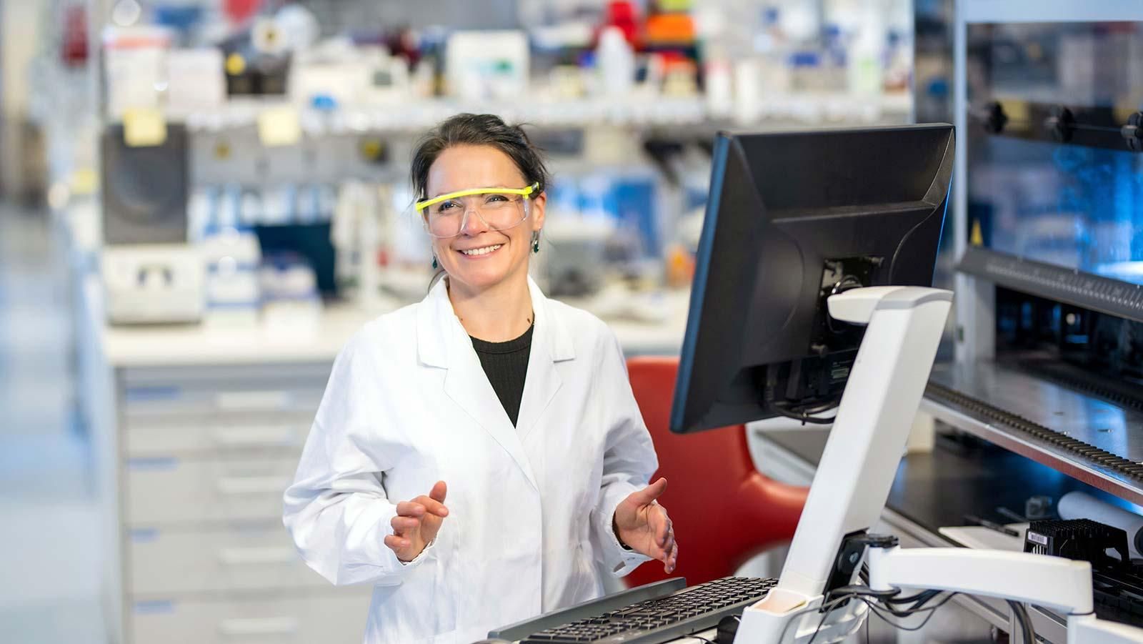Dilyana Dimovas in der Large Molecule Unit bei Sanofi in Frankfurt